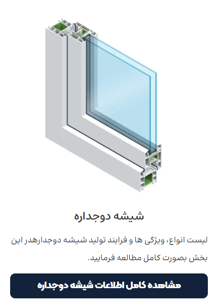 شیشه دوجداره در آمل